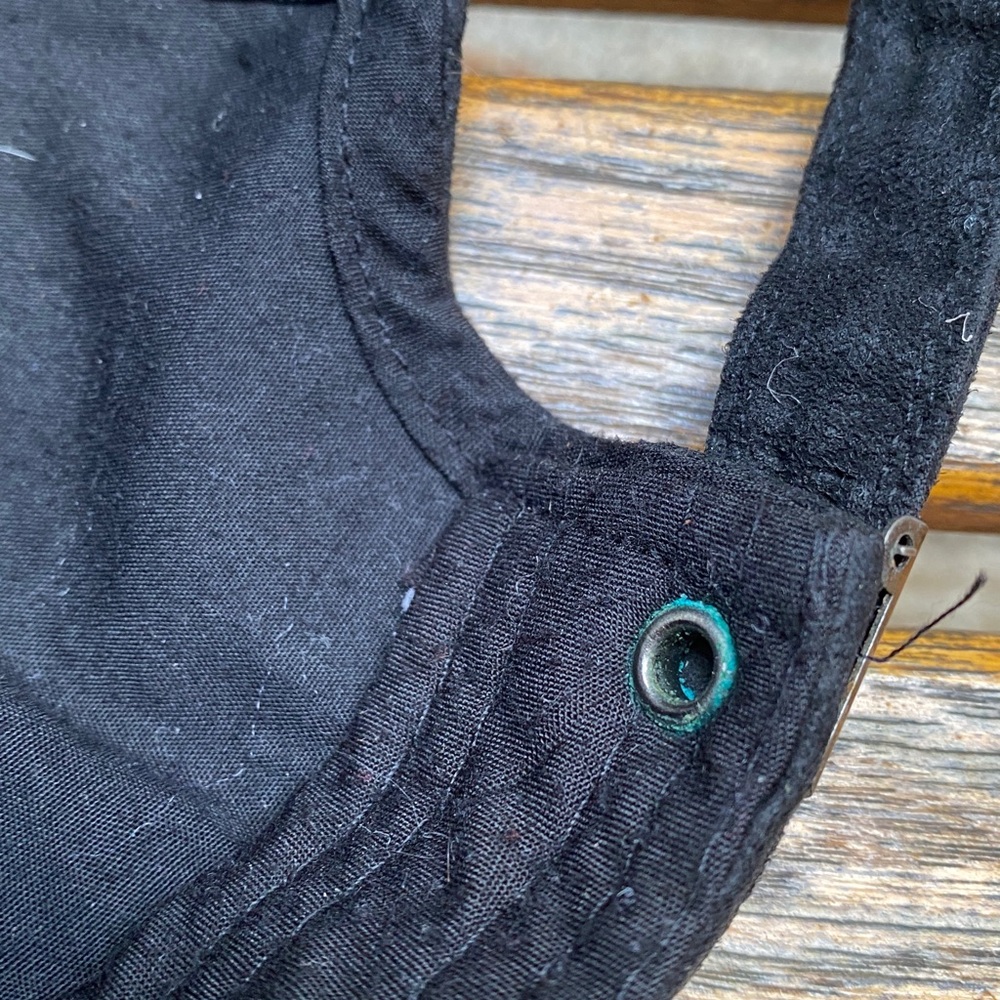 Black Alien Logo Cap Adjustable Back Strap Full 6… - image 8